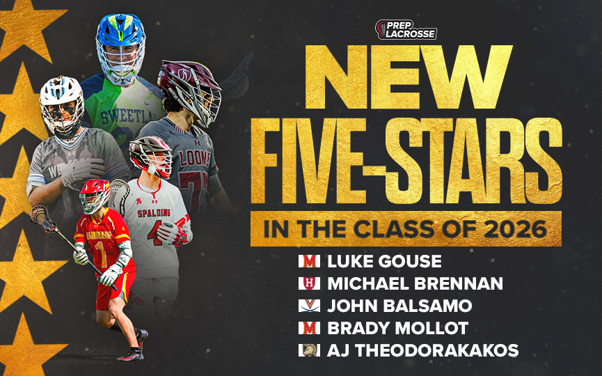 Class of 2026 Update: Five Stars for Five More Recruits